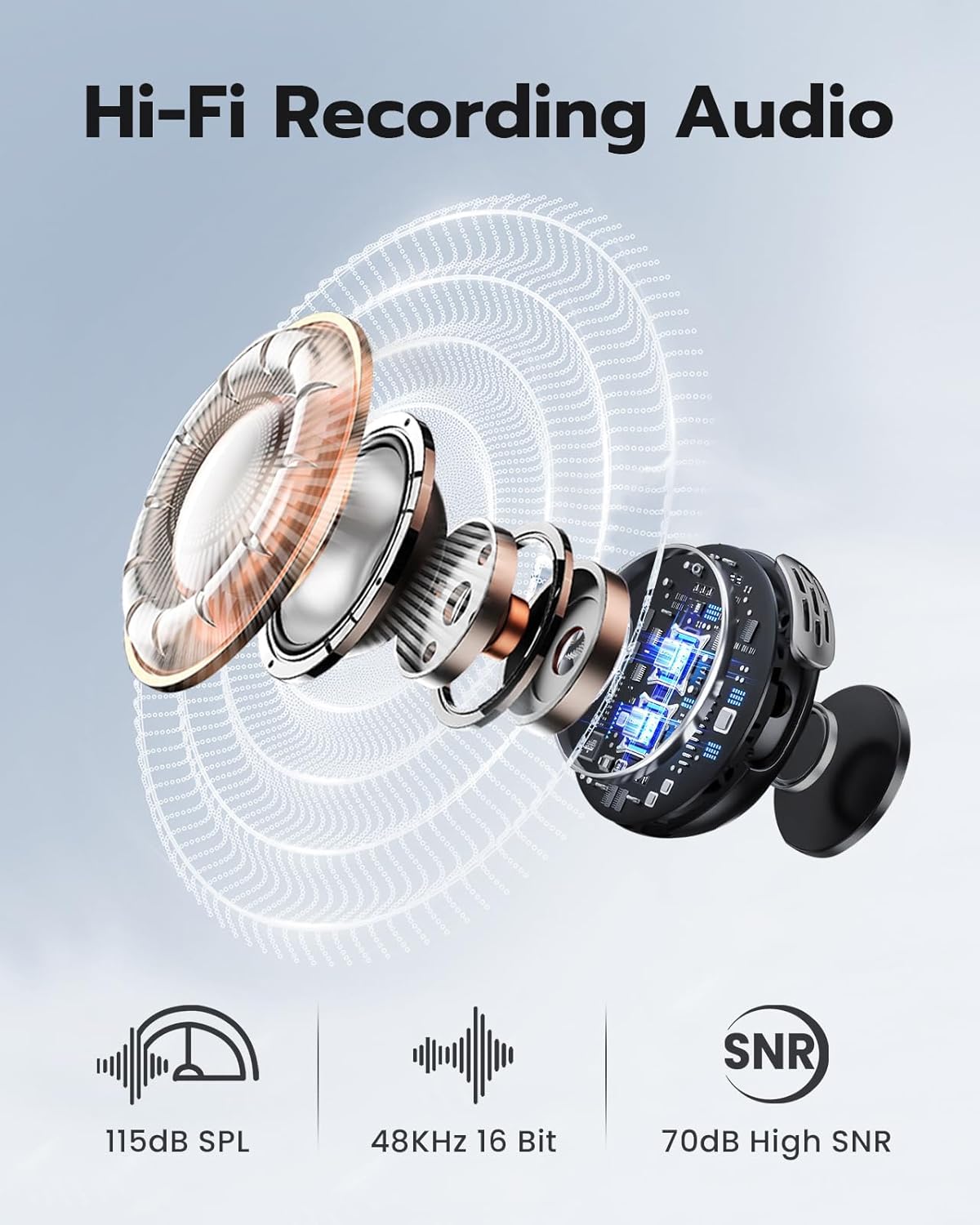 K31 Pro Wireless Lavalier Microphone 2.4GHz Dual Clip-On Collar Mic with Charging Case, Noise Reduction, Long Battery Life, Plug & Play for iPhone, Android, YouTube, TikTok, Vlogging, Interviews & Live Streaming