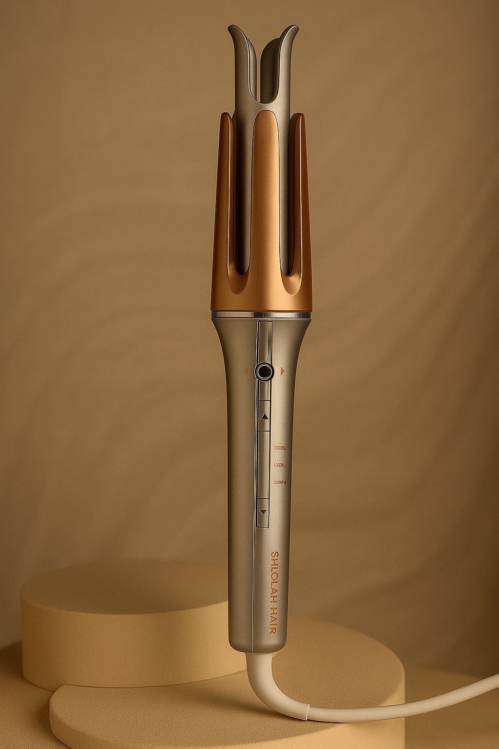 SHEGLAM Automatic Curling Iron  with 3 Temperatures Fast Heating, 2-Way Rotation, Automatic Shut-Off, Anti-Scald, Anti-Tangle Rotating for Hair Styling